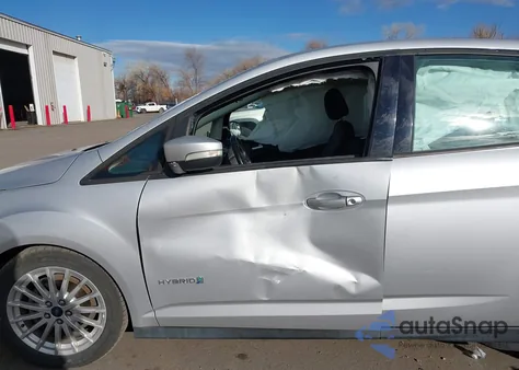 2015 Ford C-Max Hybrid Se z USA, uszkodzony, nr VIN 1FADP5AU9FL110361